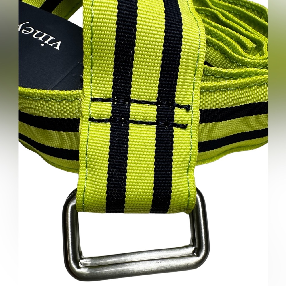 VINEYARD VINES DOUBLE STRIPE D-RING BELT.SZ.XXL.NWT